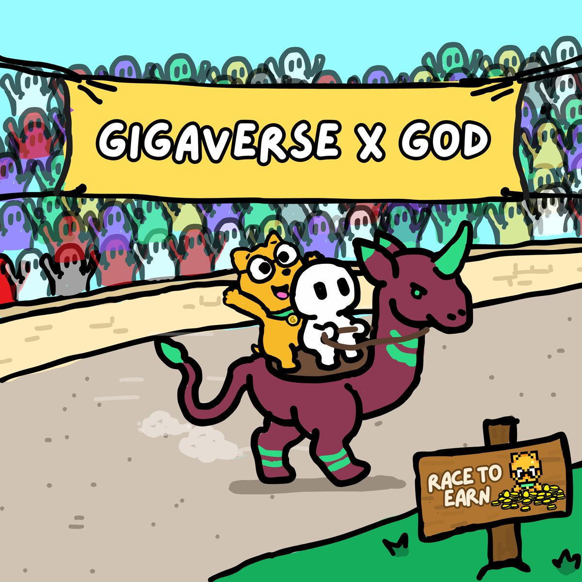 Giga God Racing visual guide